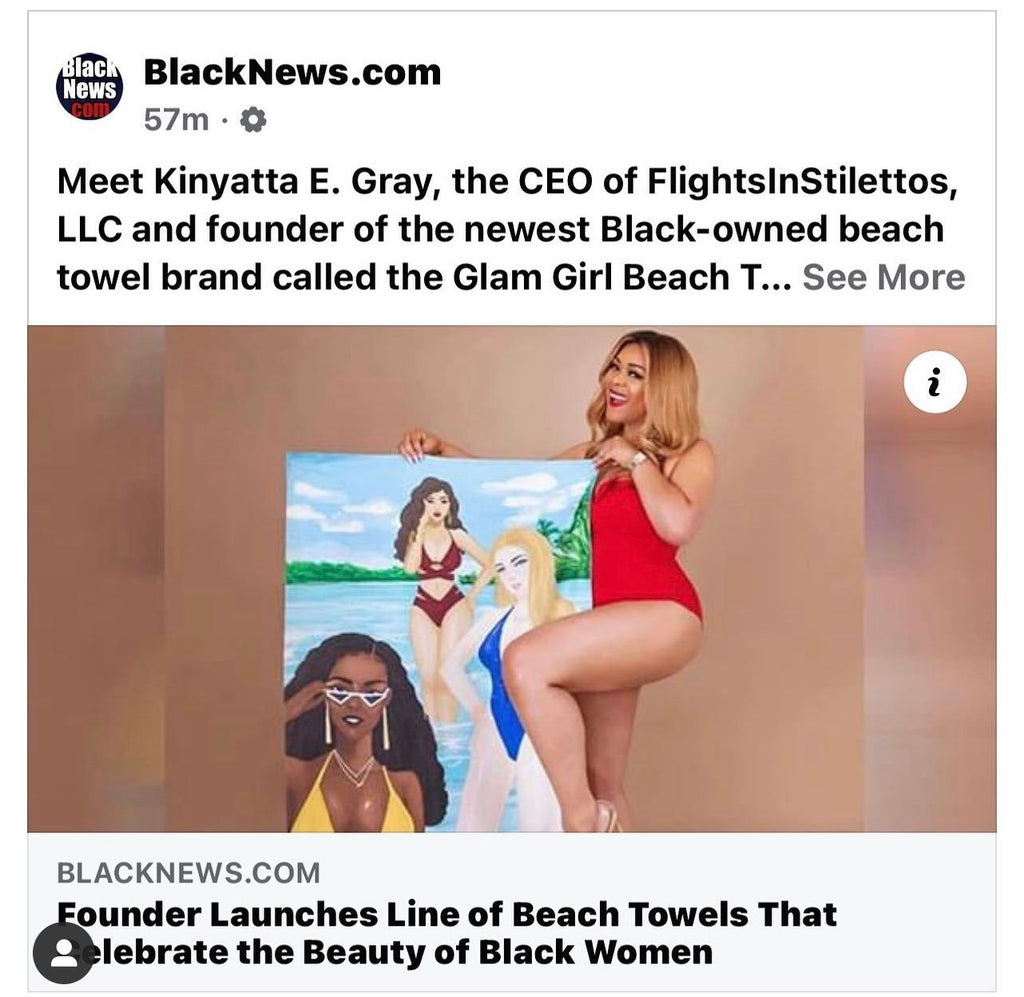 Kinyatta E. Gray Founder of FlightsInStilettos Featured