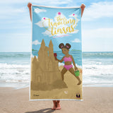 FIS Pretty Little Princess Microfiber Beach Towel - FLIGHTS IN STILETTOS